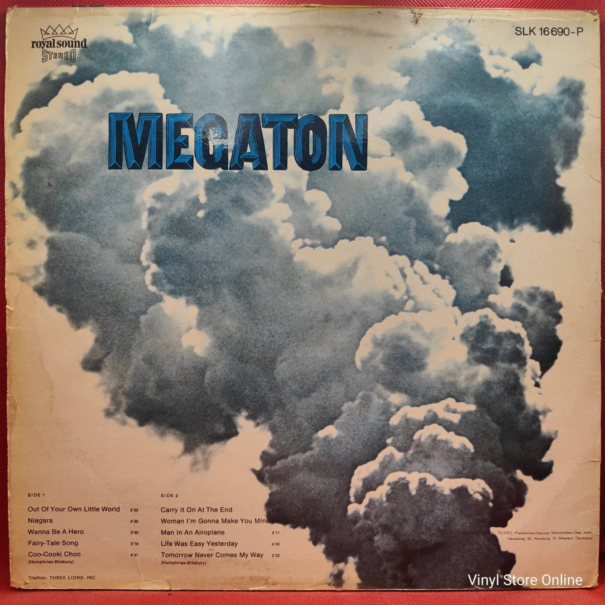 Megaton ‎– Megaton - Vinyl Store Online