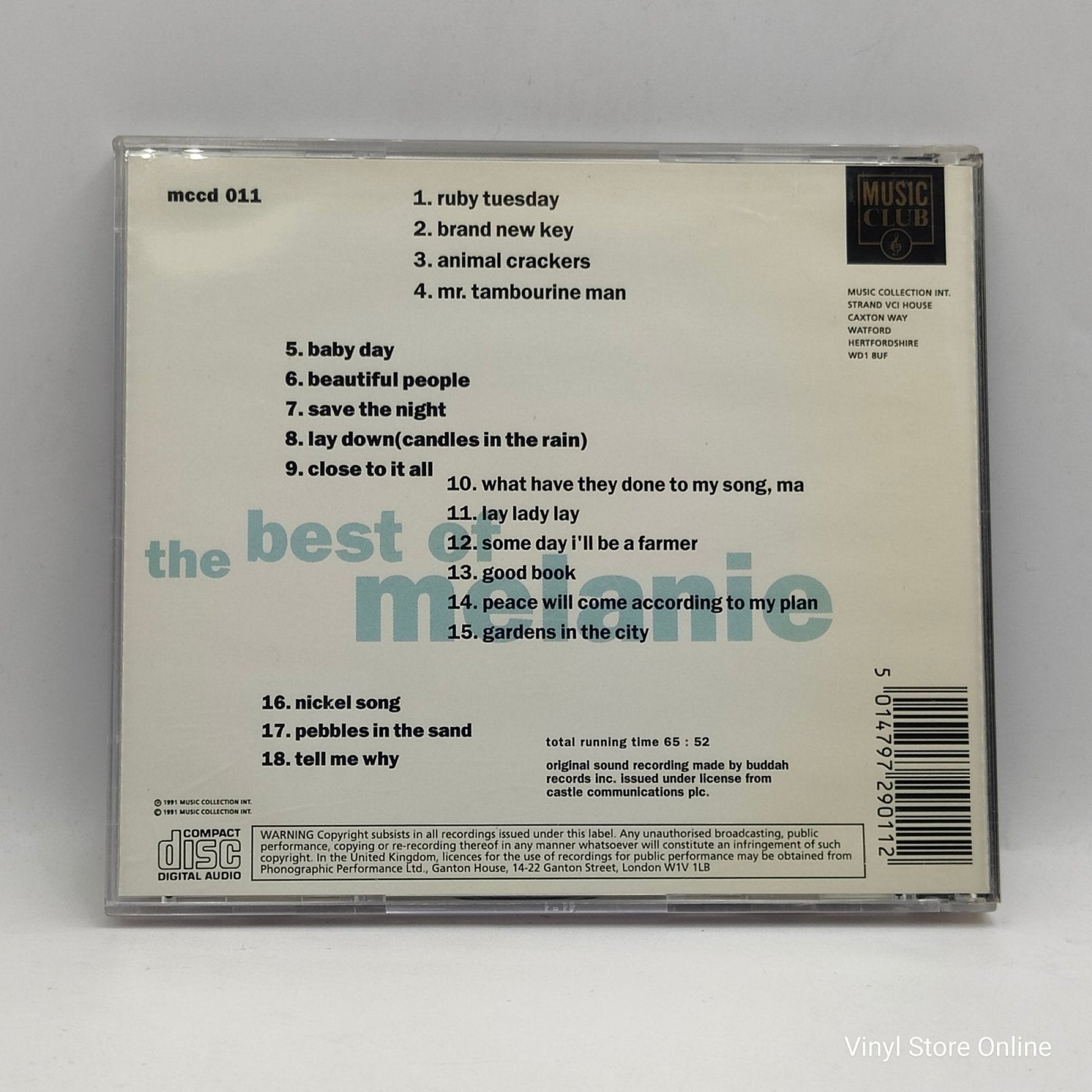 Melanie ‎– The Best Of Melanie - Vinyl Store Online