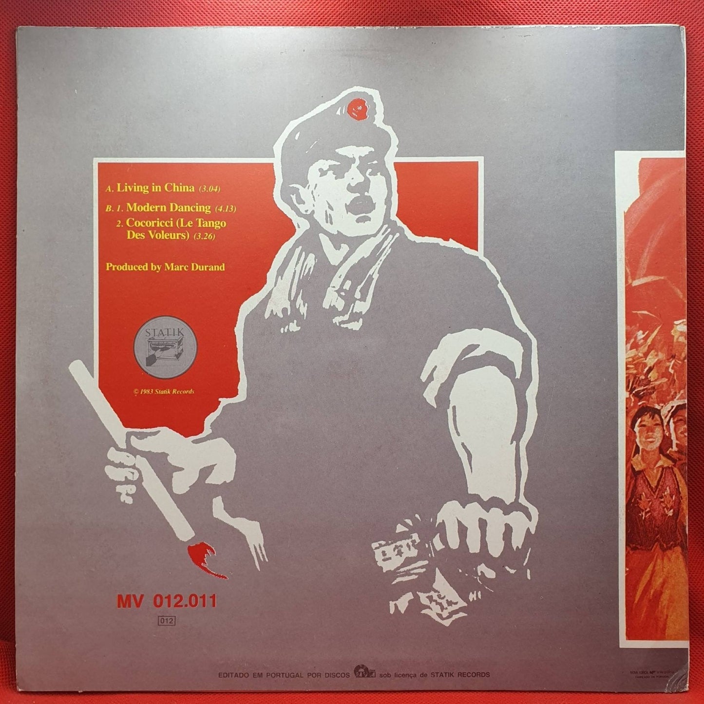 Men Without Hats ‎– Living In China - Vinyl Store Online
