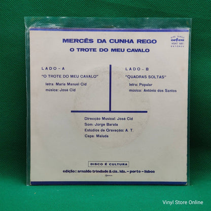 Mercês Da Cunha Rego ‎– O Trote Do Meu Cavalo - Vinyl Store Online