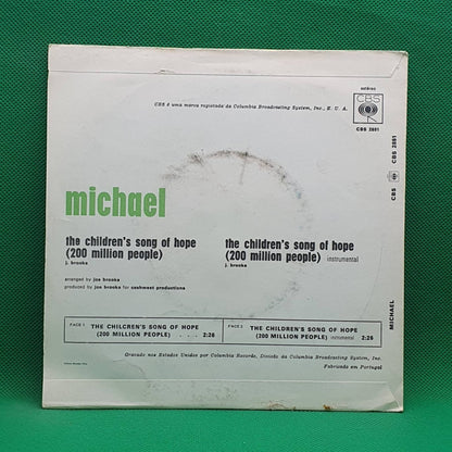 Michael ‎– A Canção De Esperança Das Crianças - Vinyl Store Online