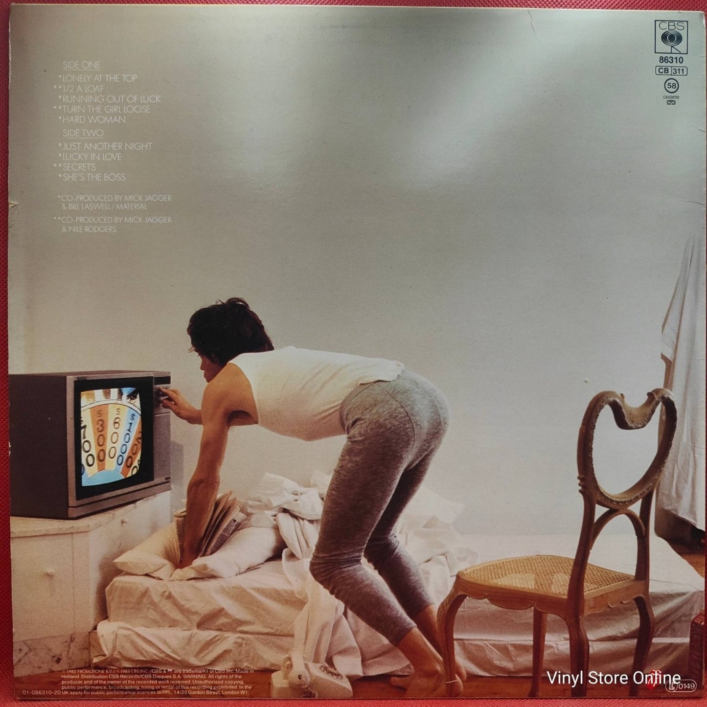 Mick Jagger ‎– She's The Boss - Vinyl Store Online
