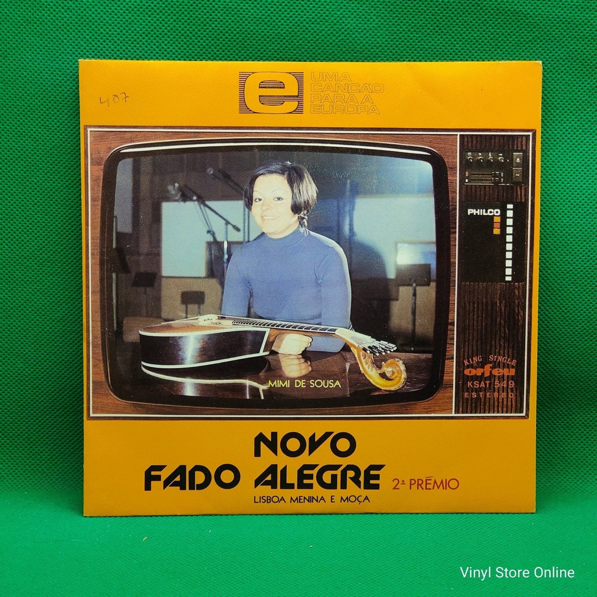 Mimi De Sousa ‎– Novo Fado Alegre / Lisboa Menina E Moça - Vinyl Store Online