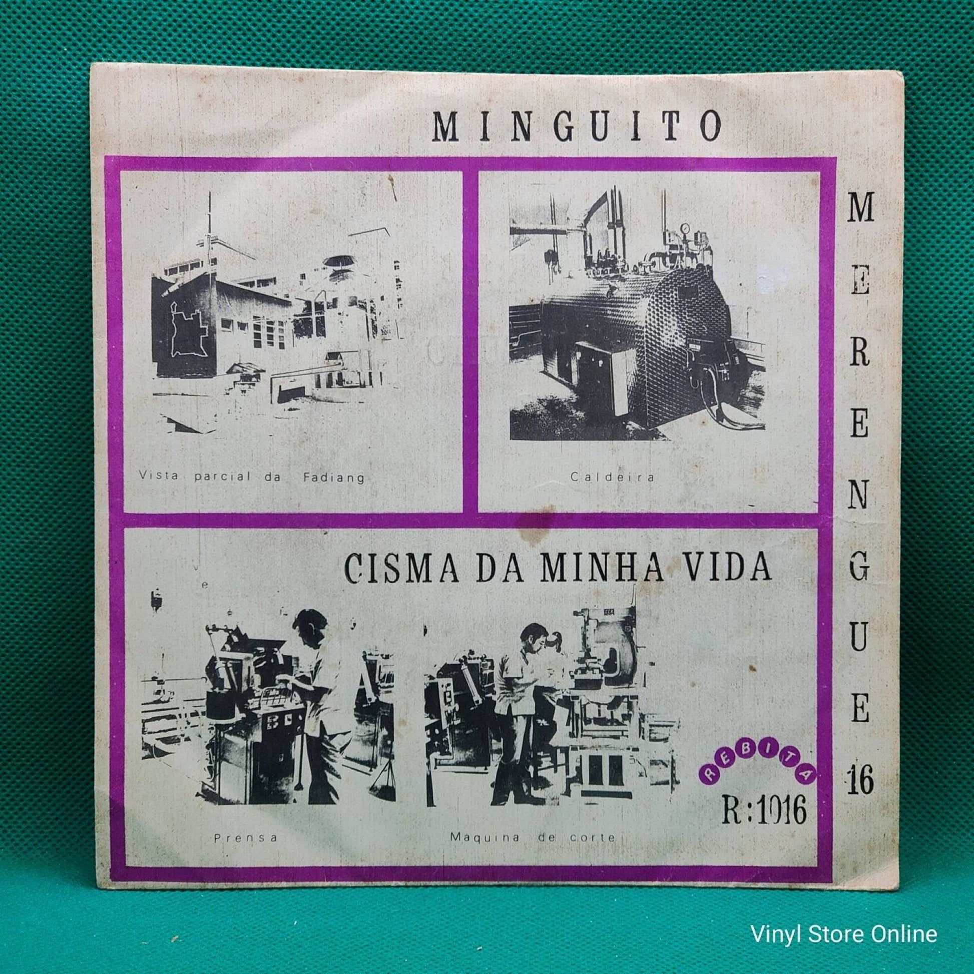 Minguito ‎– Merengue 16 / Cisma Da Minha Vida - Vinyl Store Online