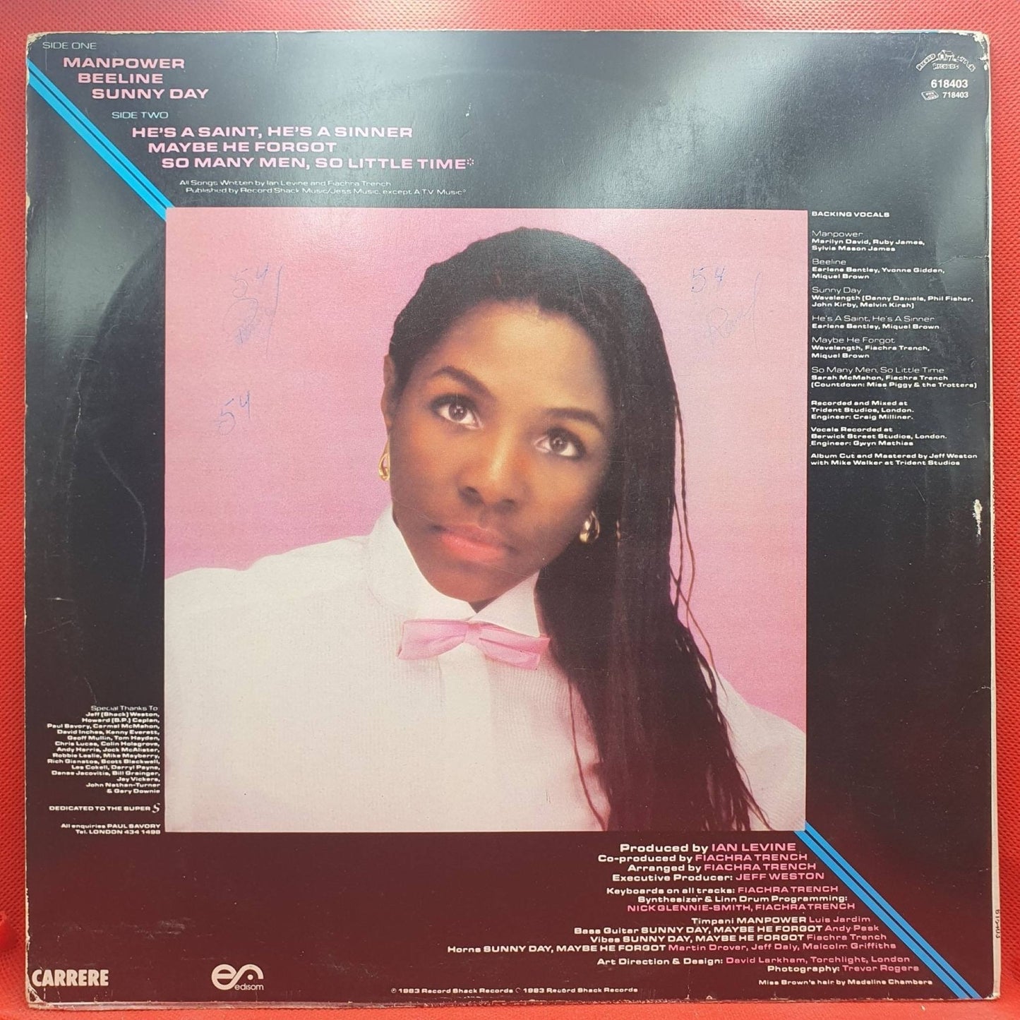 Miquel Brown ‎– Manpower - Vinyl Store Online