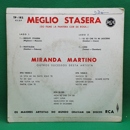 Miranda Martino ‎– Meglio Stasera - Vinyl Store Online