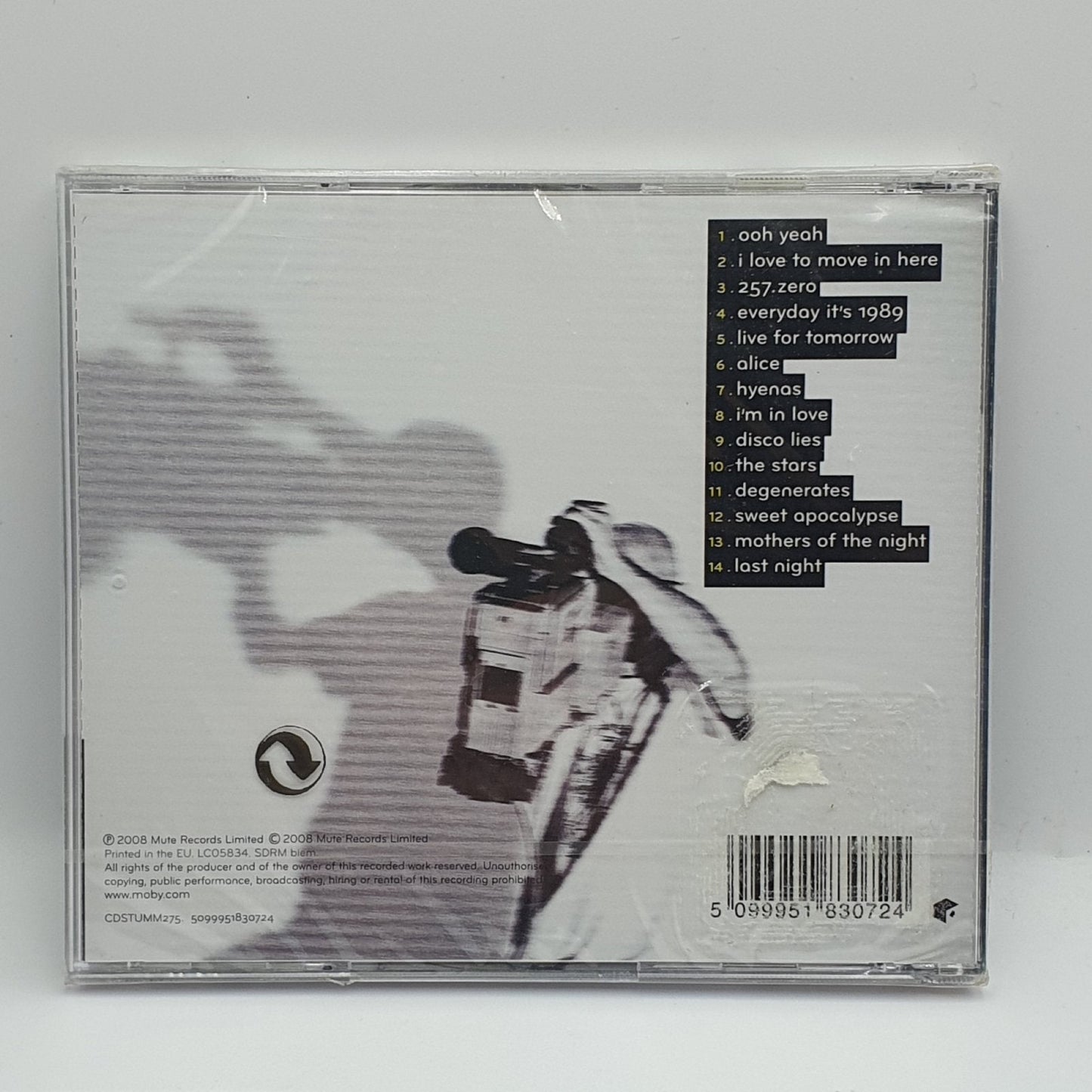 Moby ‎– Last Night - Vinyl Store Online
