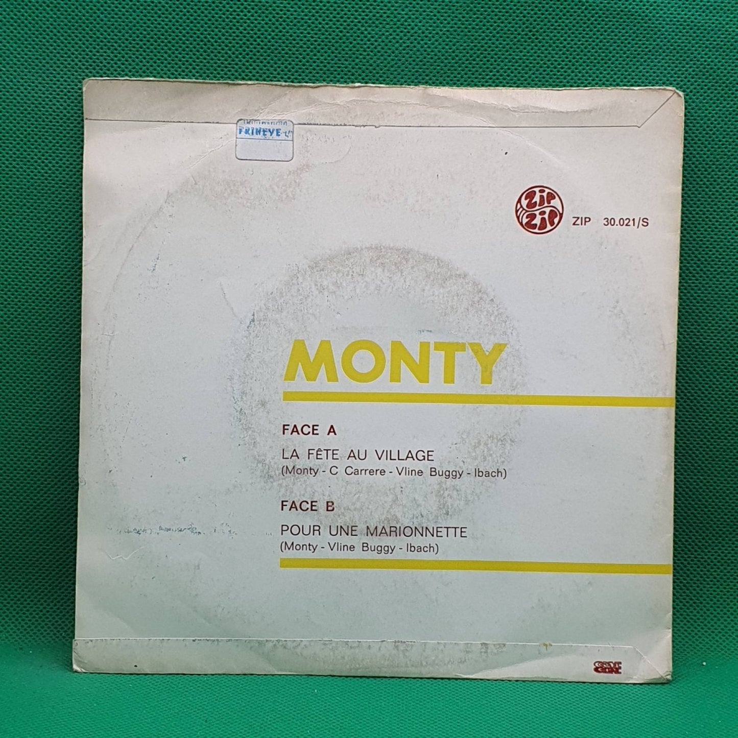 Monty ‎– La Fête Au Village - Vinyl Store Online