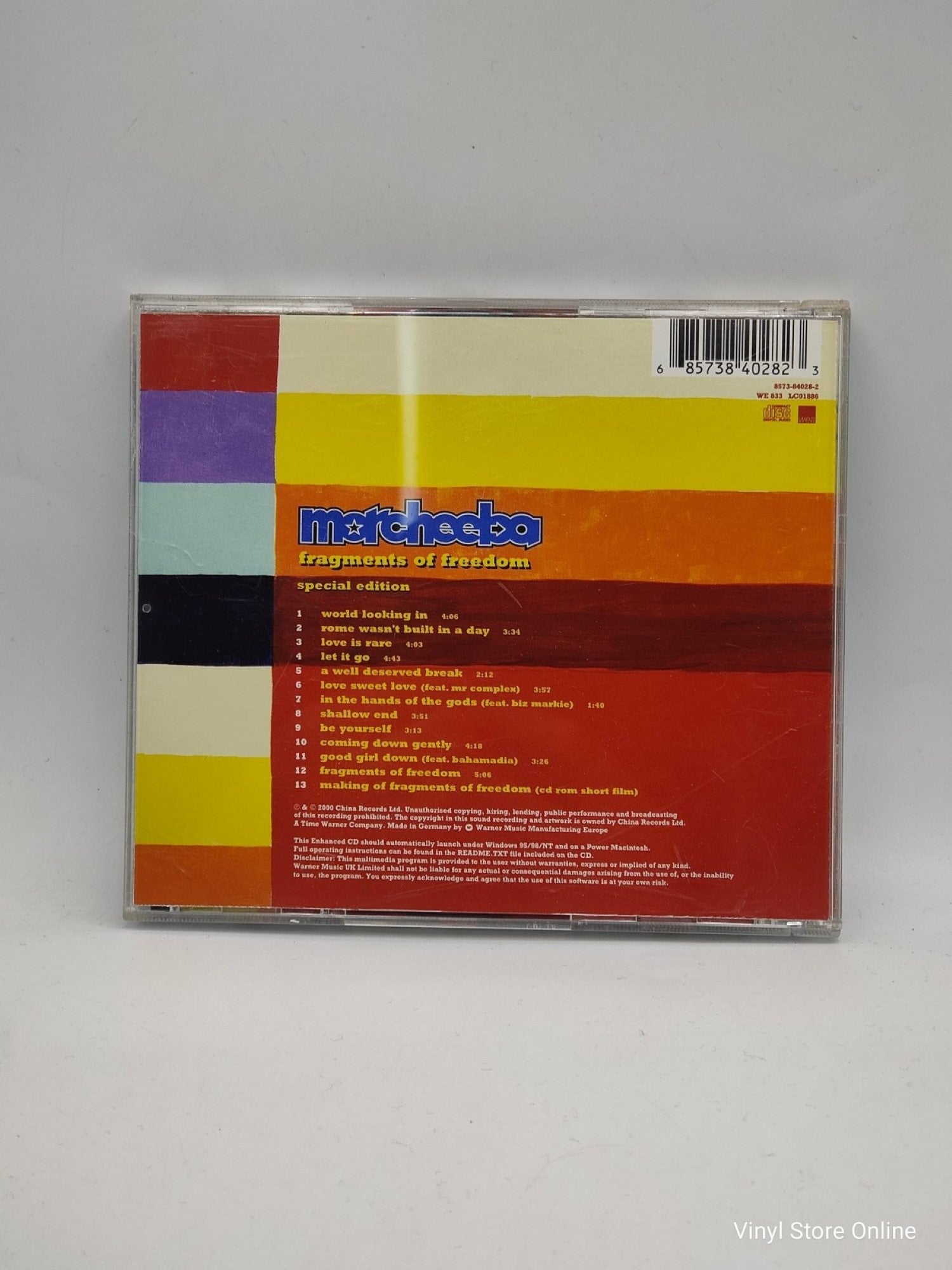 Morcheeba ‎– Fragments Of Freedom - Vinyl Store Online