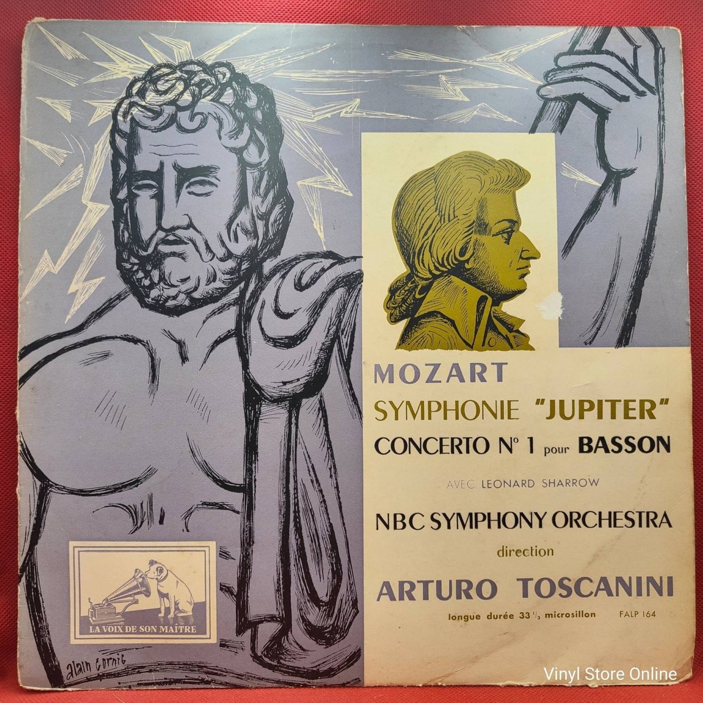 Mozart, Arturo Toscanini - Symphonie Jupiter, Concerto Nº1 pour Basson - Vinyl Store Online