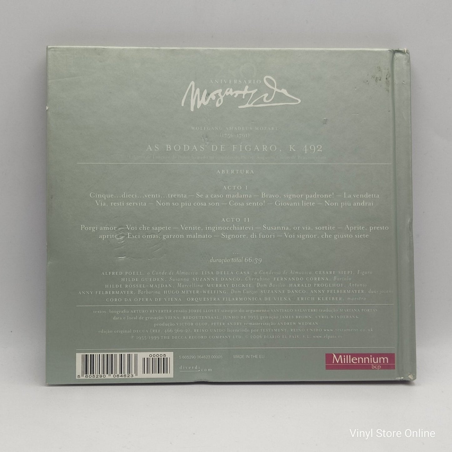 Mozart - Erich Kleiber, As Bodas De Figar 1 - Vinyl Store Online