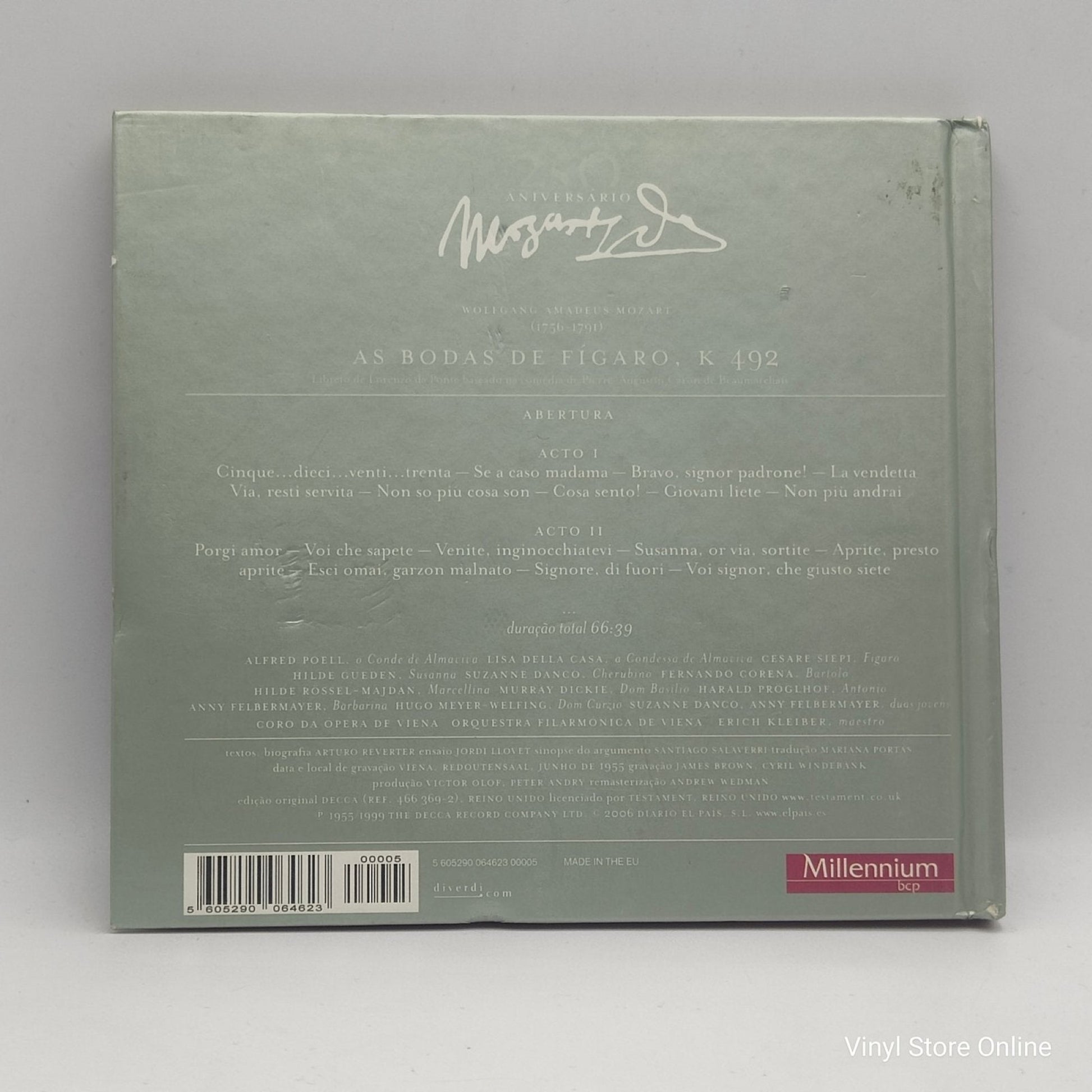 Mozart - Erich Kleiber, As Bodas De Figar 1 - Vinyl Store Online