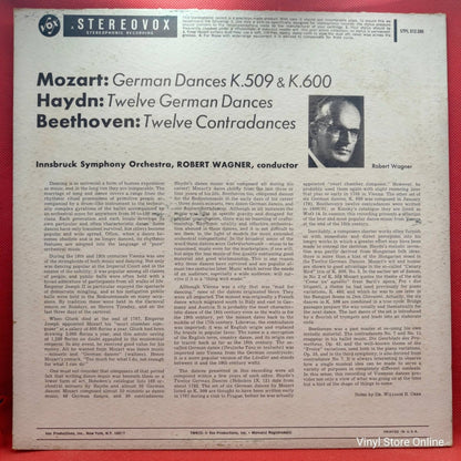 Mozart, Haydn, Beethoven - Innsbruck Symphony Orchestra ‎– German Dances - Vinyl Store Online
