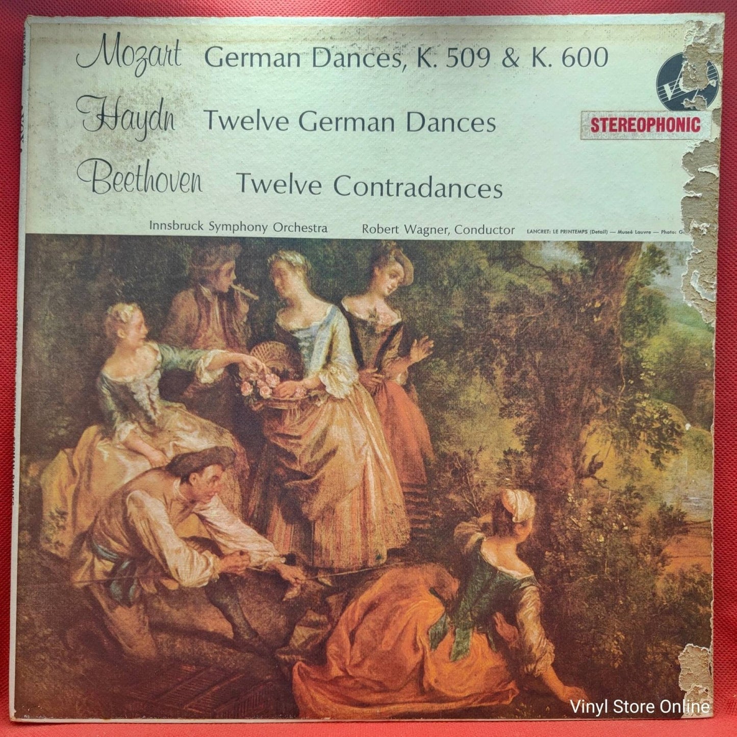Mozart, Haydn, Beethoven - Innsbruck Symphony Orchestra ‎– German Dances - Vinyl Store Online