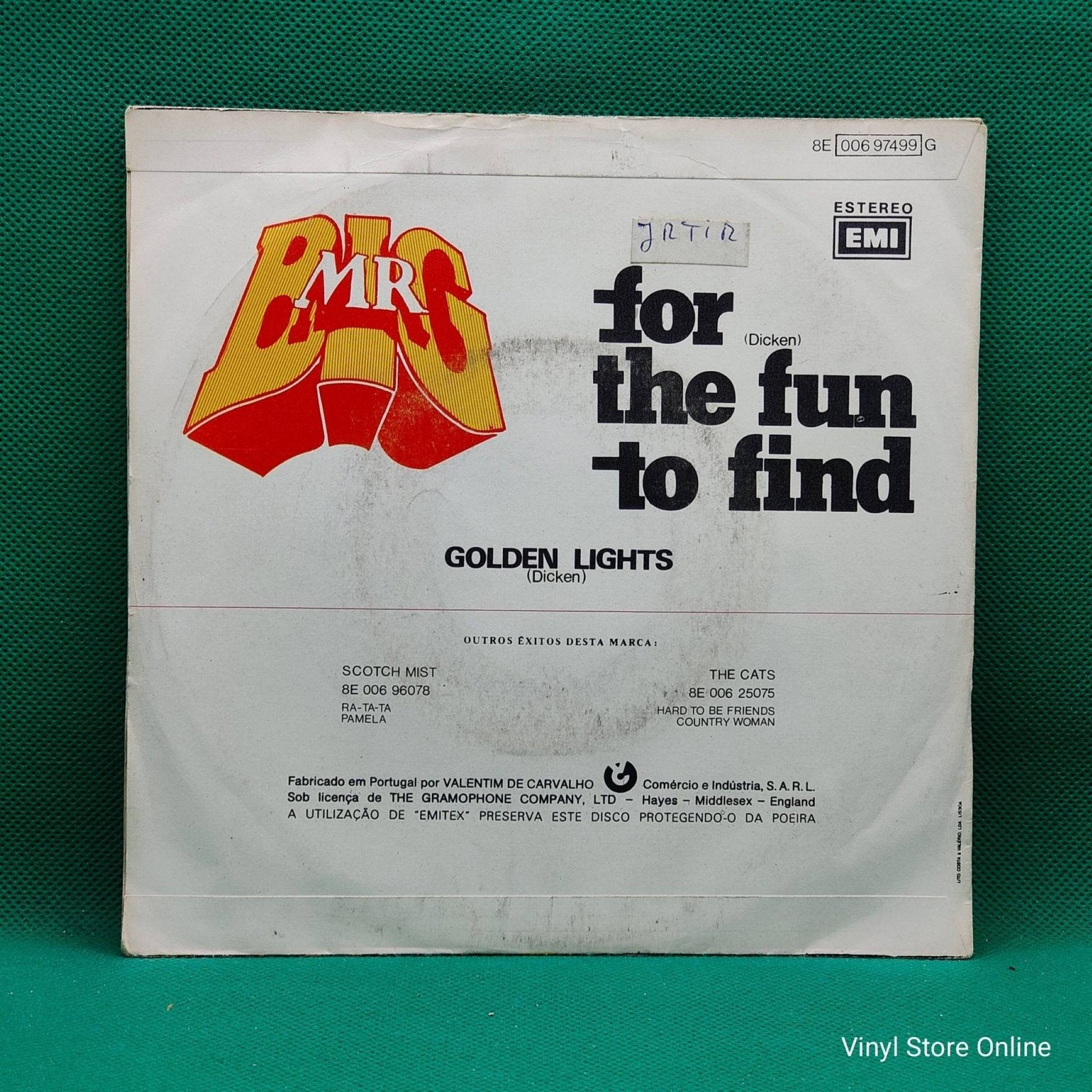 Mr Big ‎– For The Fun To Find - Vinyl Store Online