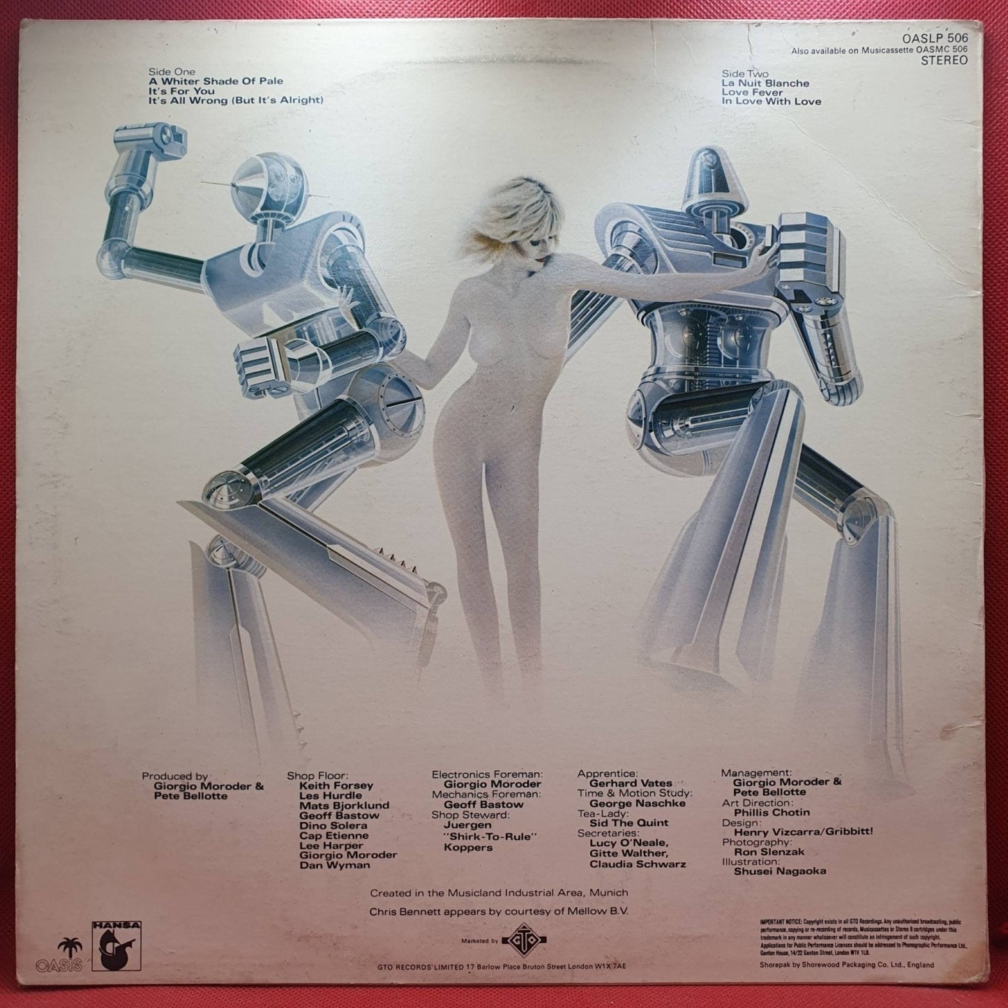 Munich Machine Introducing Chris Bennett ‎– A Whiter Shade Of Pale - Vinyl Store Online