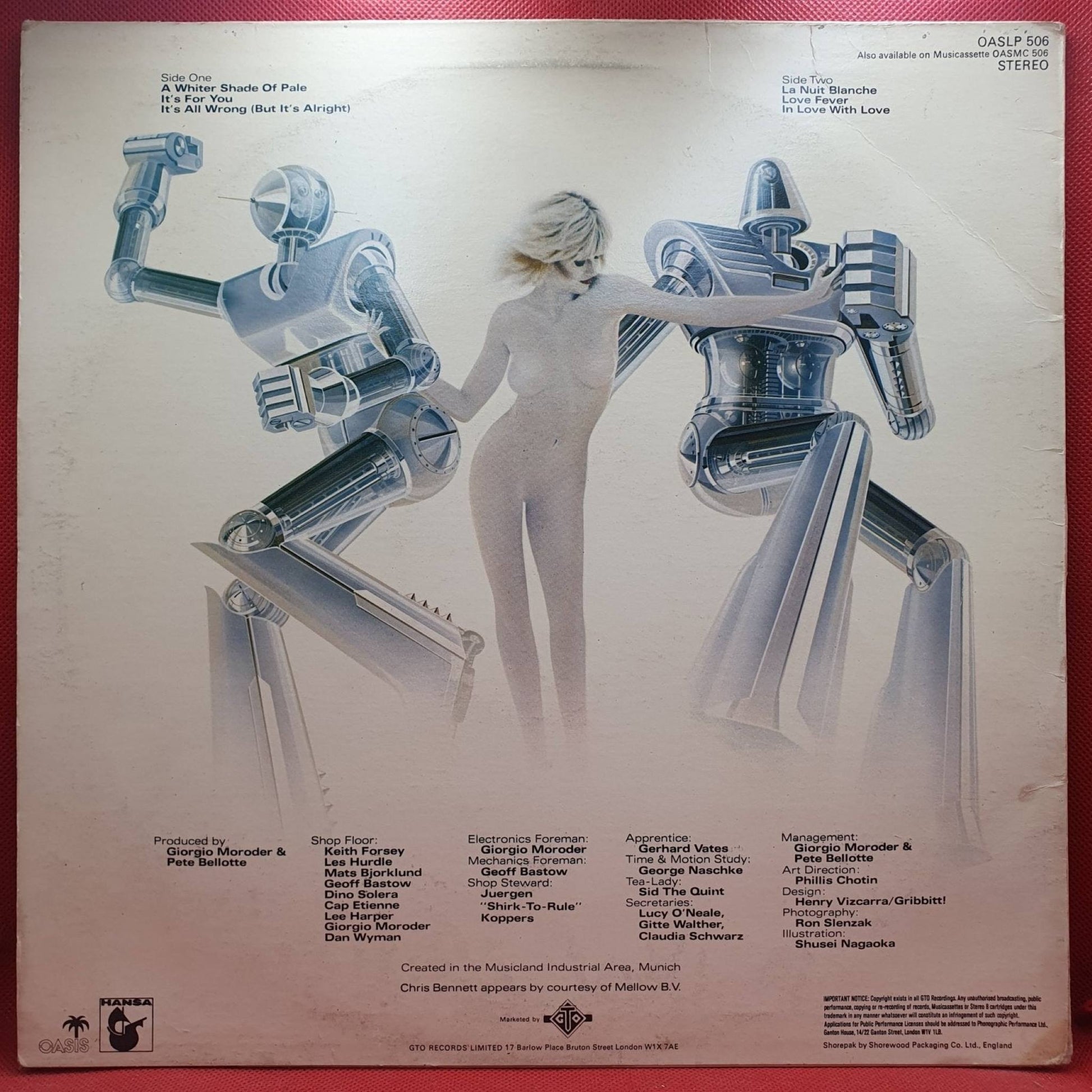 Munich Machine Introducing Chris Bennett ‎– A Whiter Shade Of Pale - Vinyl Store Online