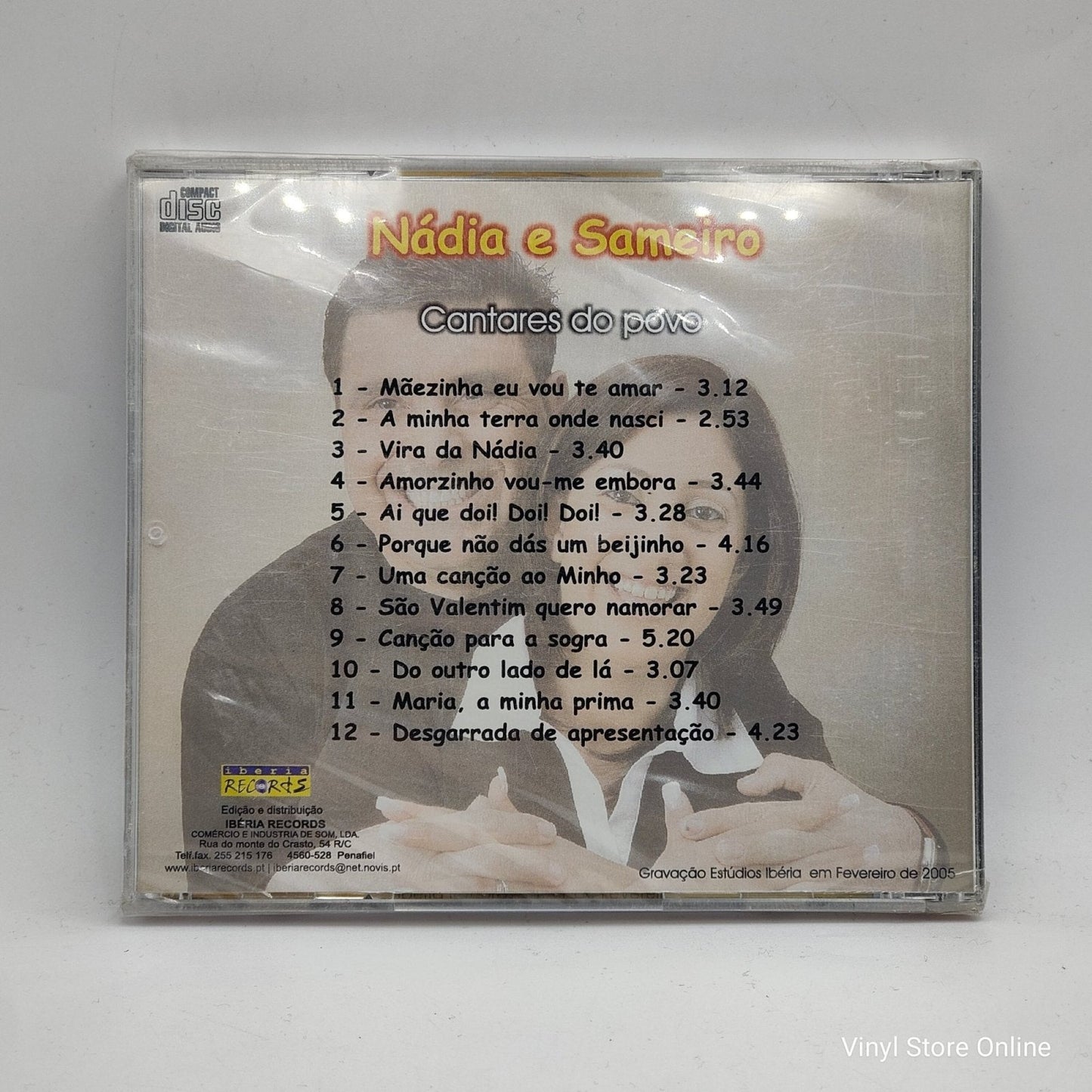 Nádia e Sameiro - Cantares do Povo - Vinyl Store Online