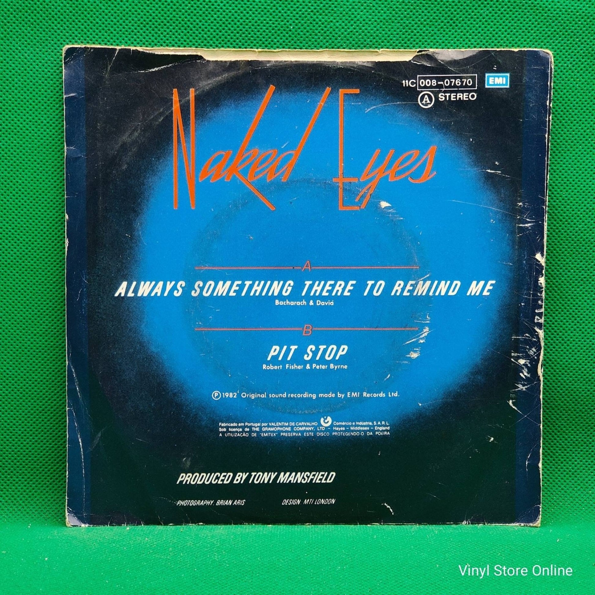 Naked Eyes ‎– Always Something There To Remind Me - Vinyl Store Online