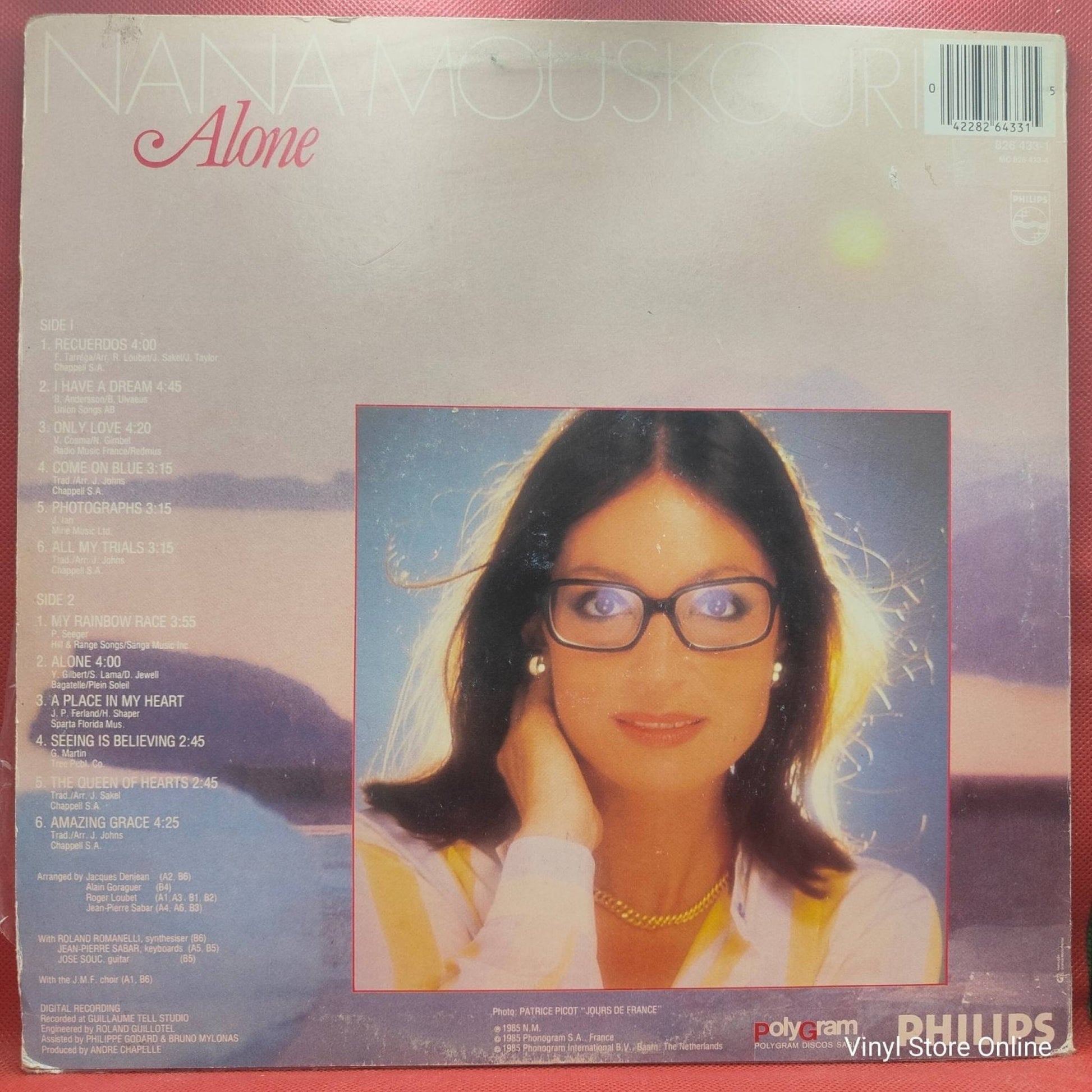 Nana Mouskouri ‎– Alone - Vinyl Store Online