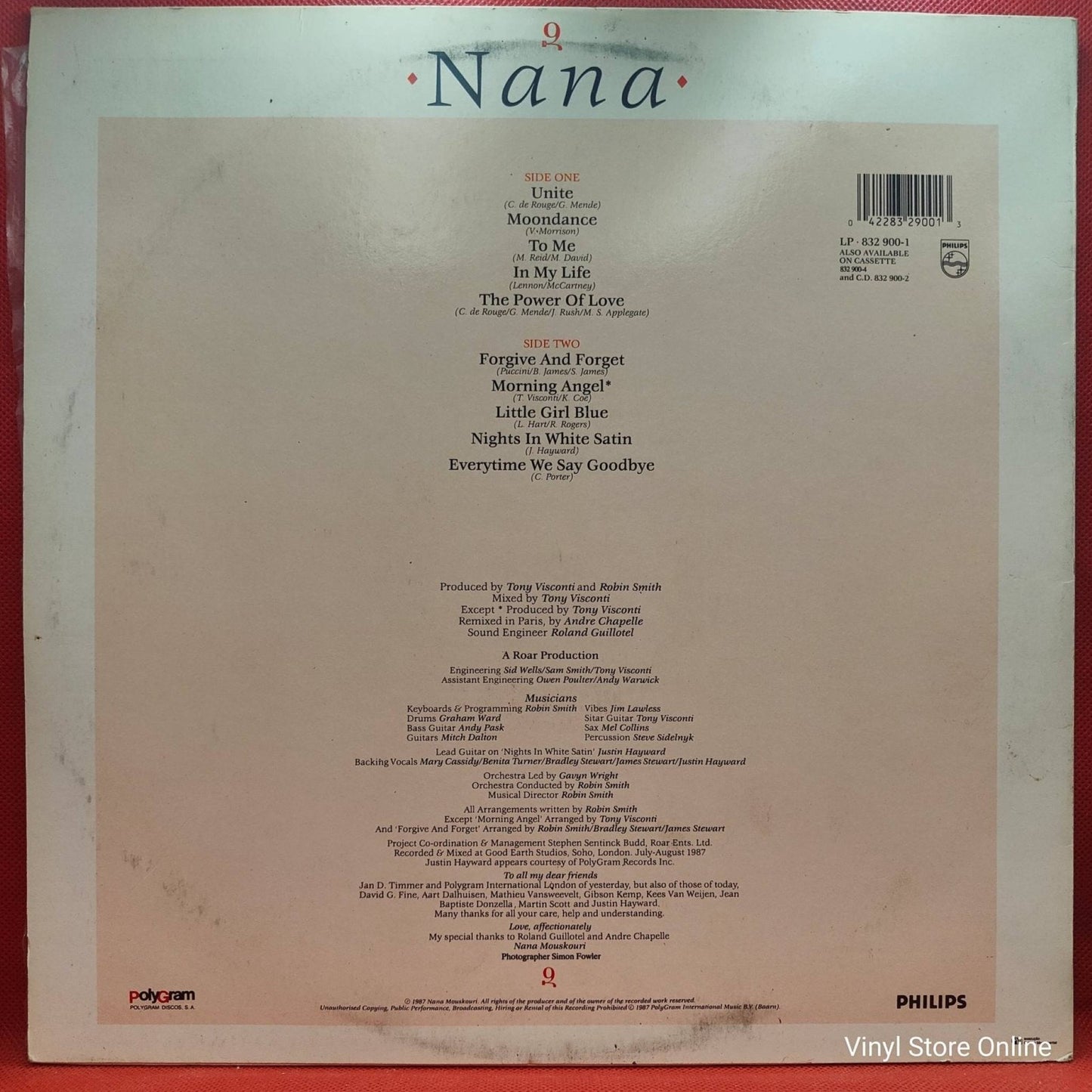 Nana Mouskouri ‎– Nana - Vinyl Store Online