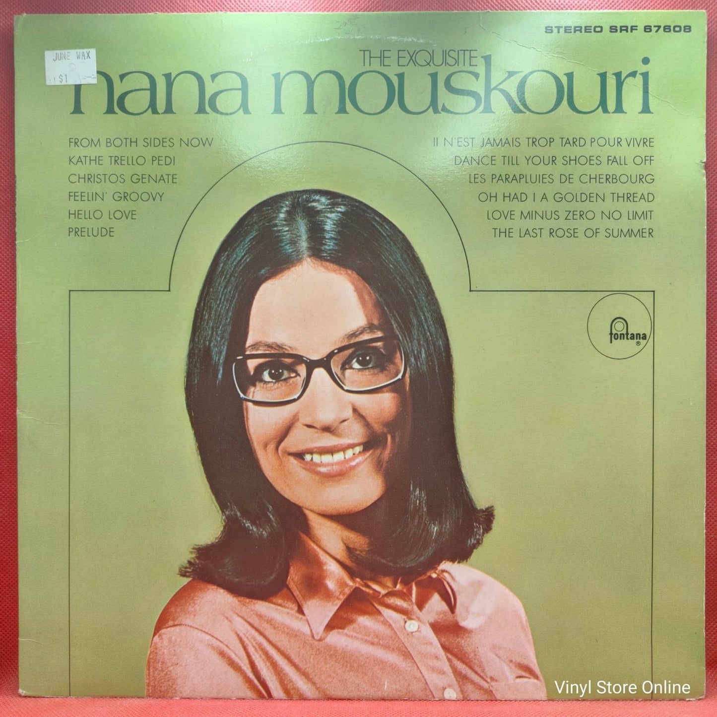 Nana Mouskouri ‎– The Exquisite Nana Mouskouri - Vinyl Store Online
