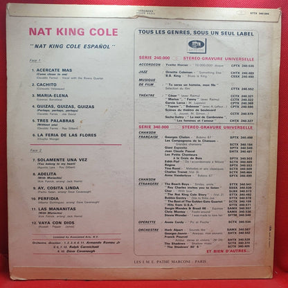 Nat King Cole ‎– Nat King Cole Español - Vinyl Store Online