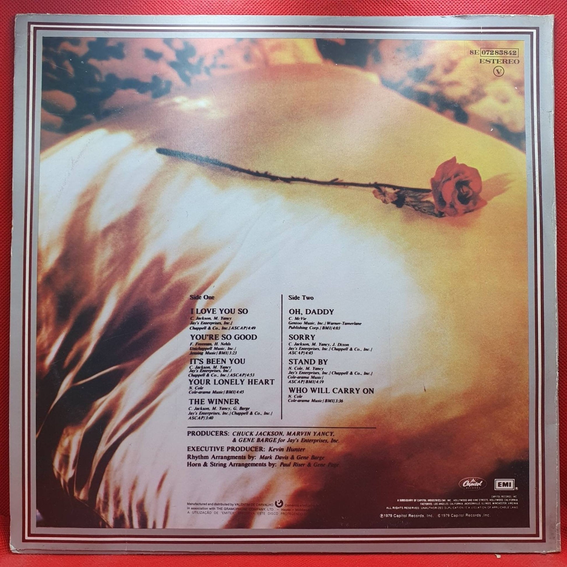 Natalie Cole ‎– I Love You So - Vinyl Store Online