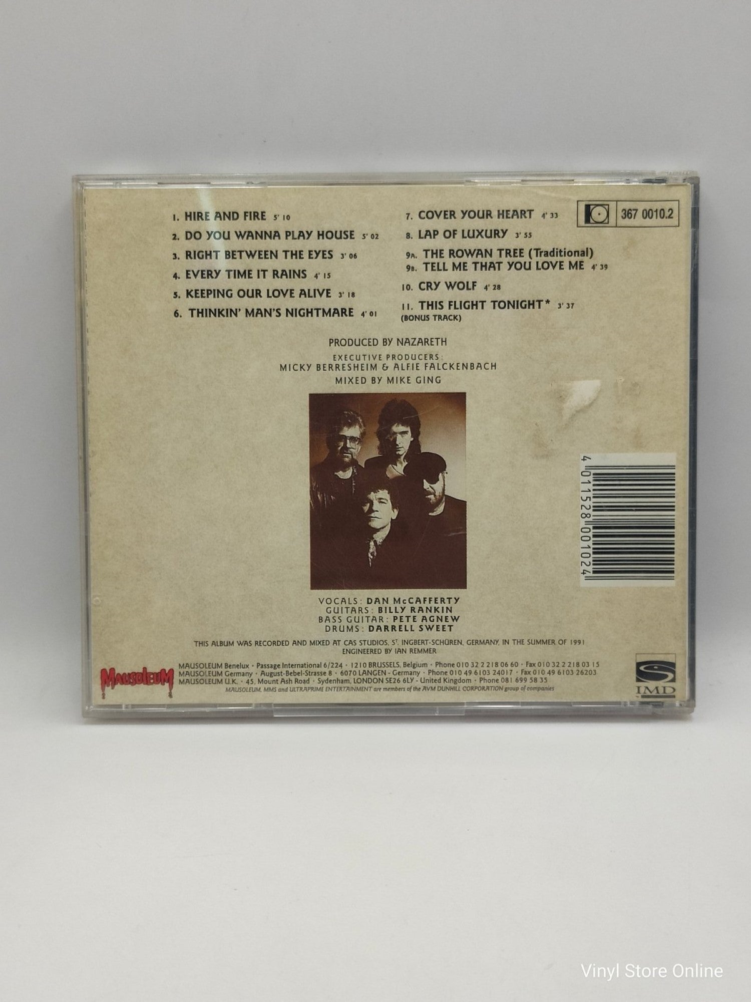 Nazareth ‎– No Jive - Vinyl Store Online