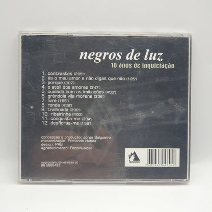 Negros de Luz – 10 Anos de Inquietação - Vinyl Store Online