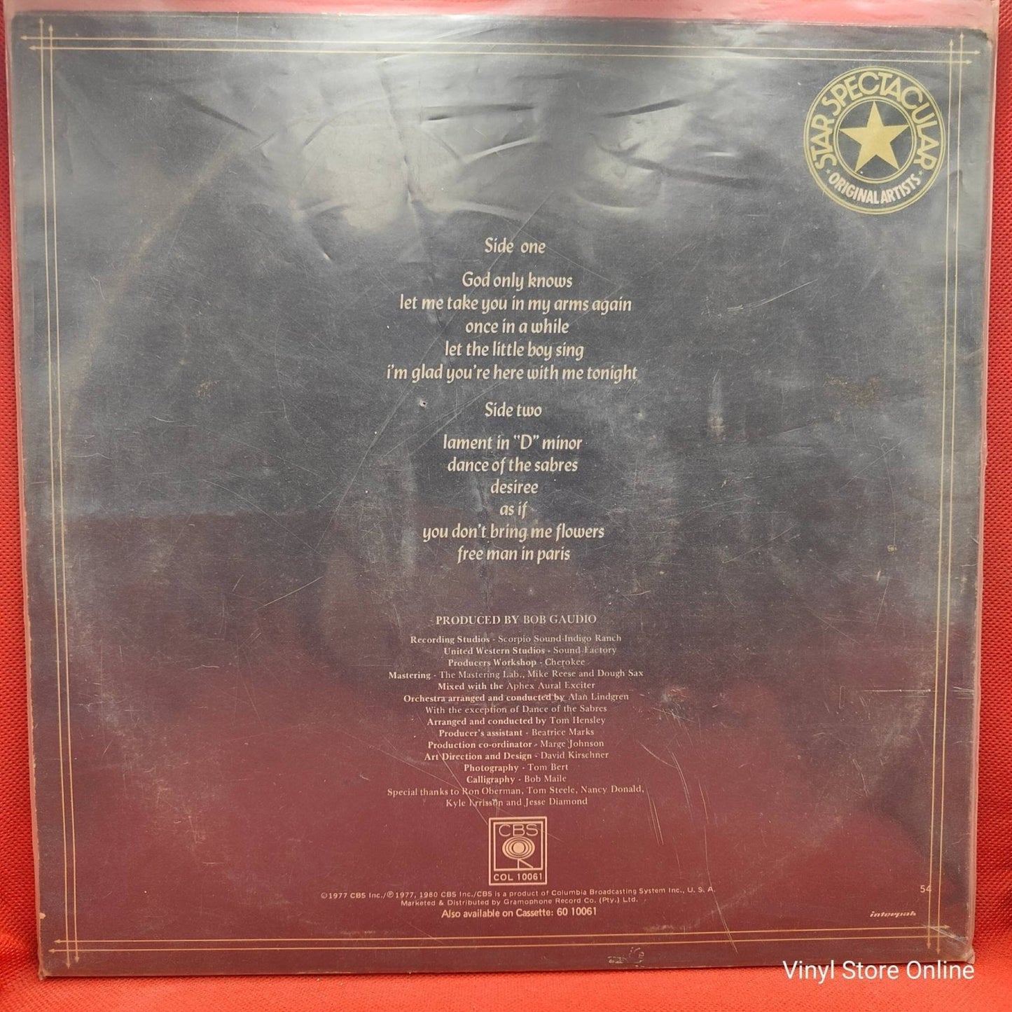 Neil Diamond ‎– I'm Glad You're Here With Me Tonight - Vinyl Store Online