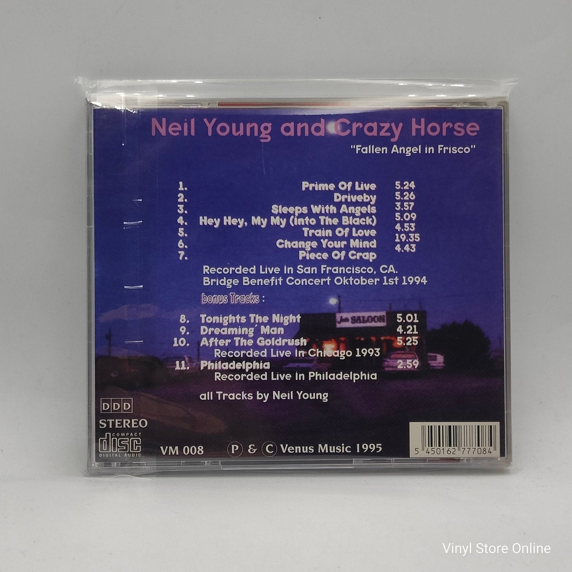 Neil Young And Crazy Horse – Fallen Angel In Frisco - Vinyl Store Online