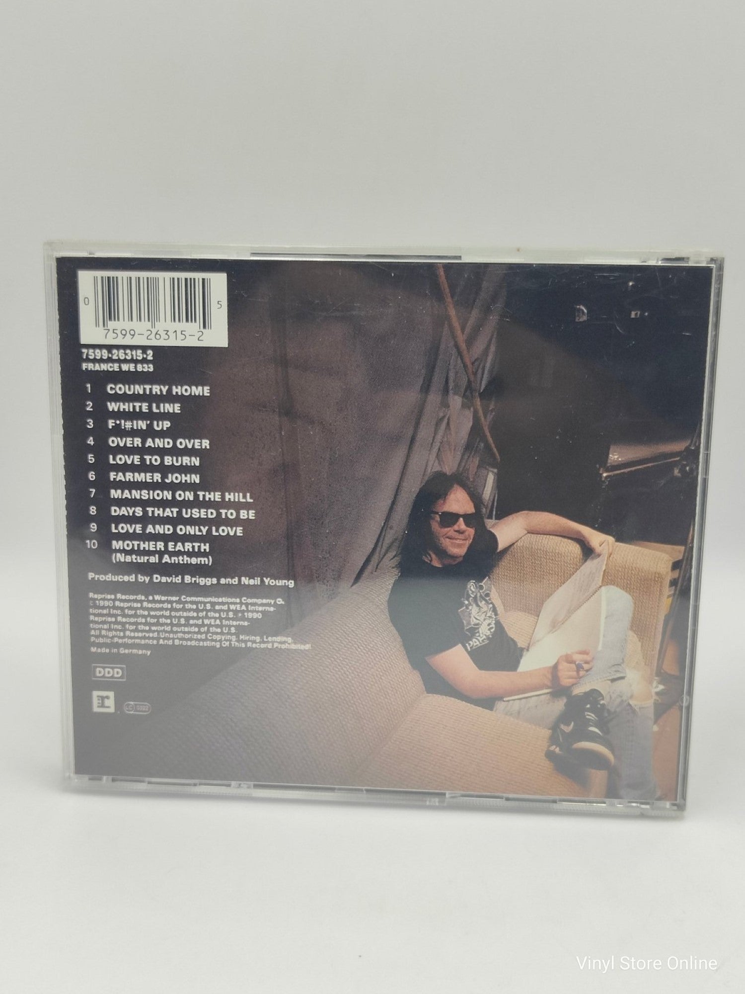 Neil Young + Crazy Horse ‎– Ragged Glory - Vinyl Store Online