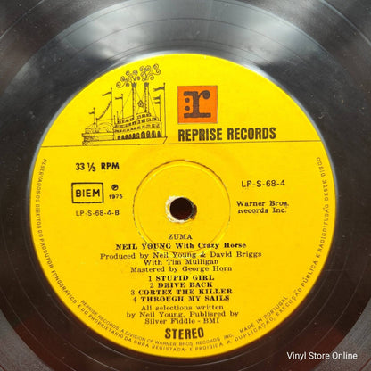 Neil Young With Crazy Horse ‎– Zuma - Vinyl Store Online