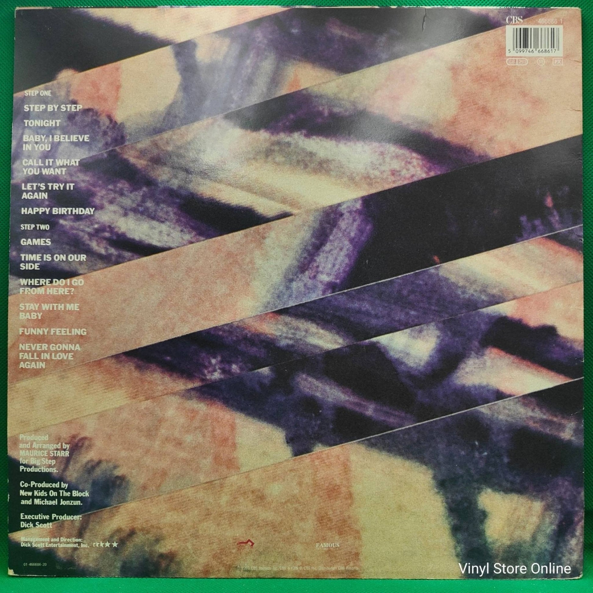 New Kids On The Block ‎– Step By Step - Vinyl Store Online