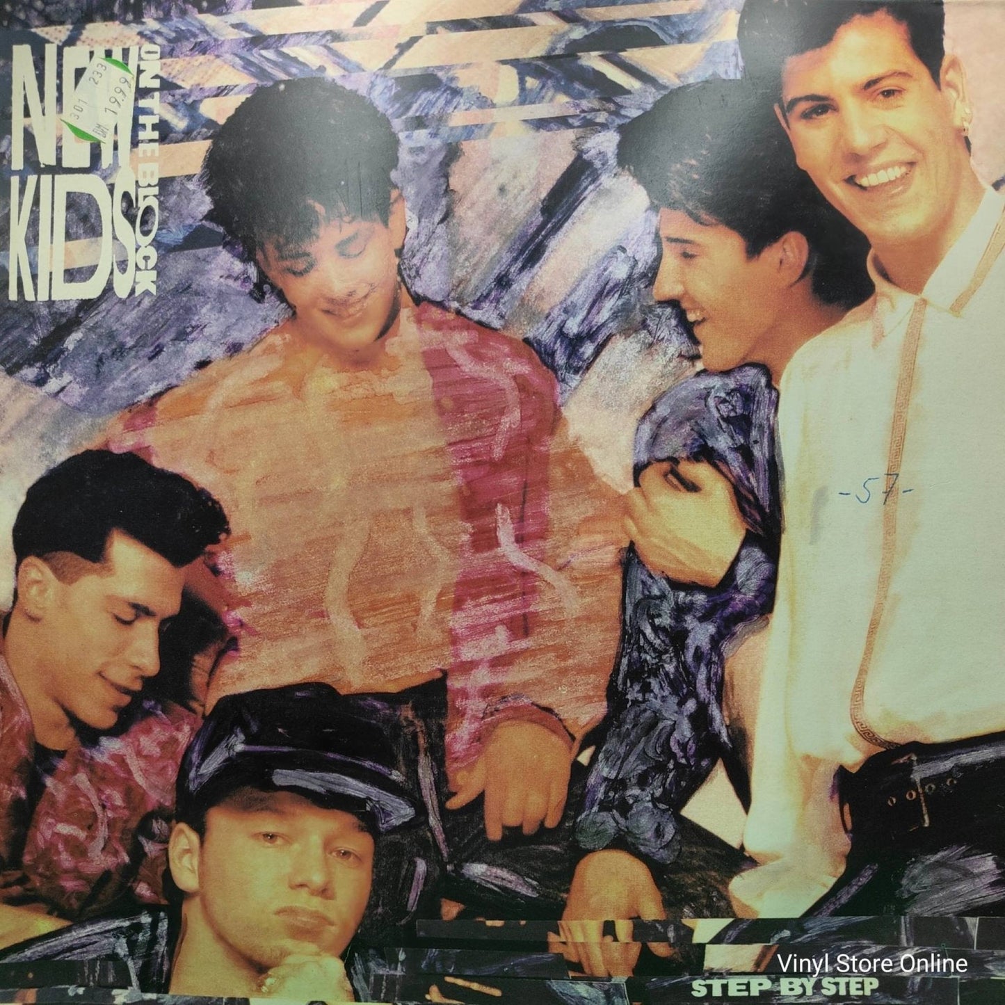 New Kids On The Block ‎– Step By Step - Vinyl Store Online