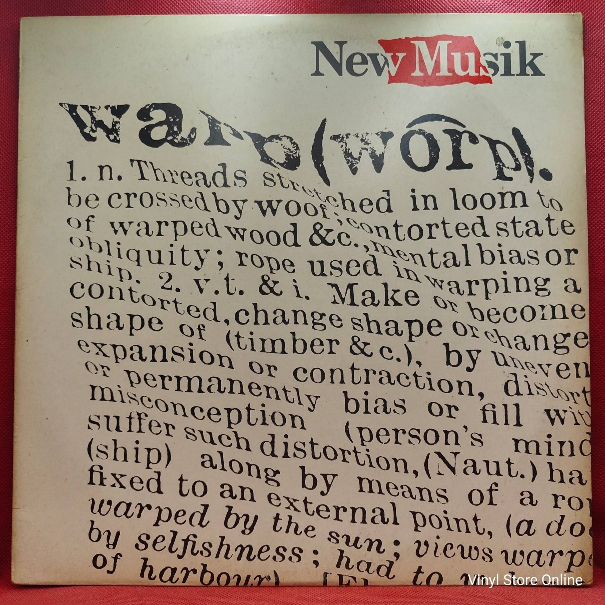 New Musik ‎– Warp - Vinyl Store Online