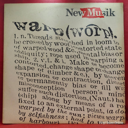 New Musik ‎– Warp - Vinyl Store Online
