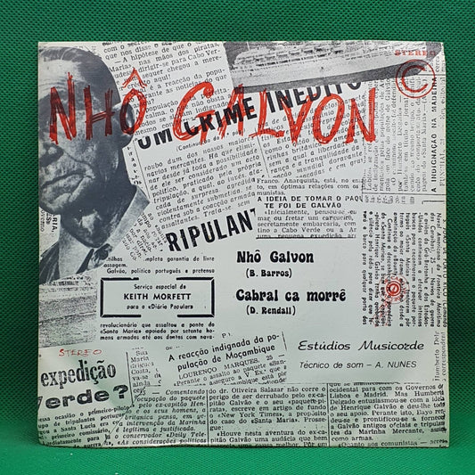 Nhô Balta, Black Power ‎– Nhô Galvon / Cabral Ca Morrêare - Vinyl Store Online