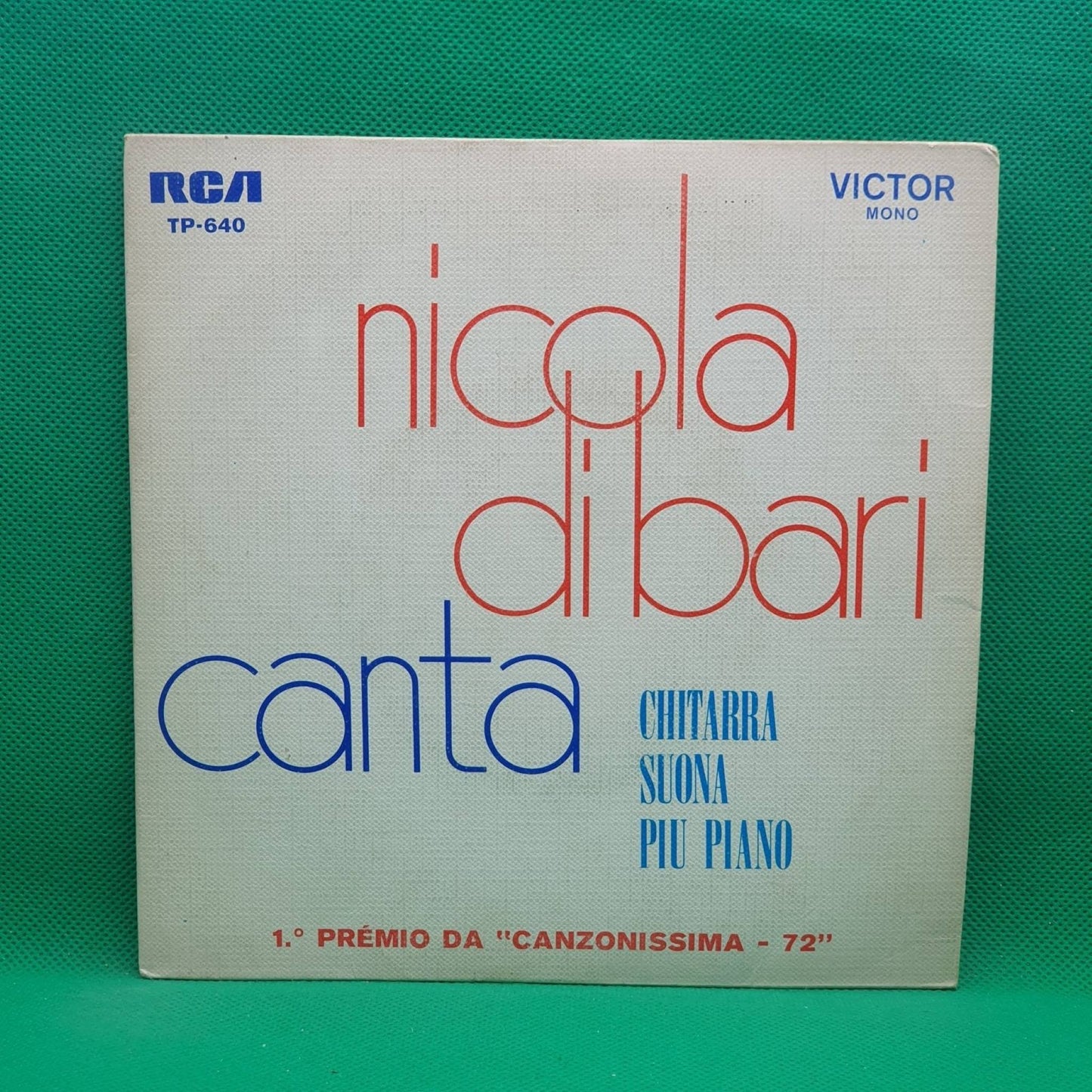 Nicola Di Bari ‎– Chitarra Suona Piu Piano - Vinyl Store Online