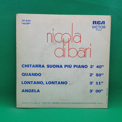 Nicola Di Bari ‎– Chitarra Suona Piu Piano - Vinyl Store Online