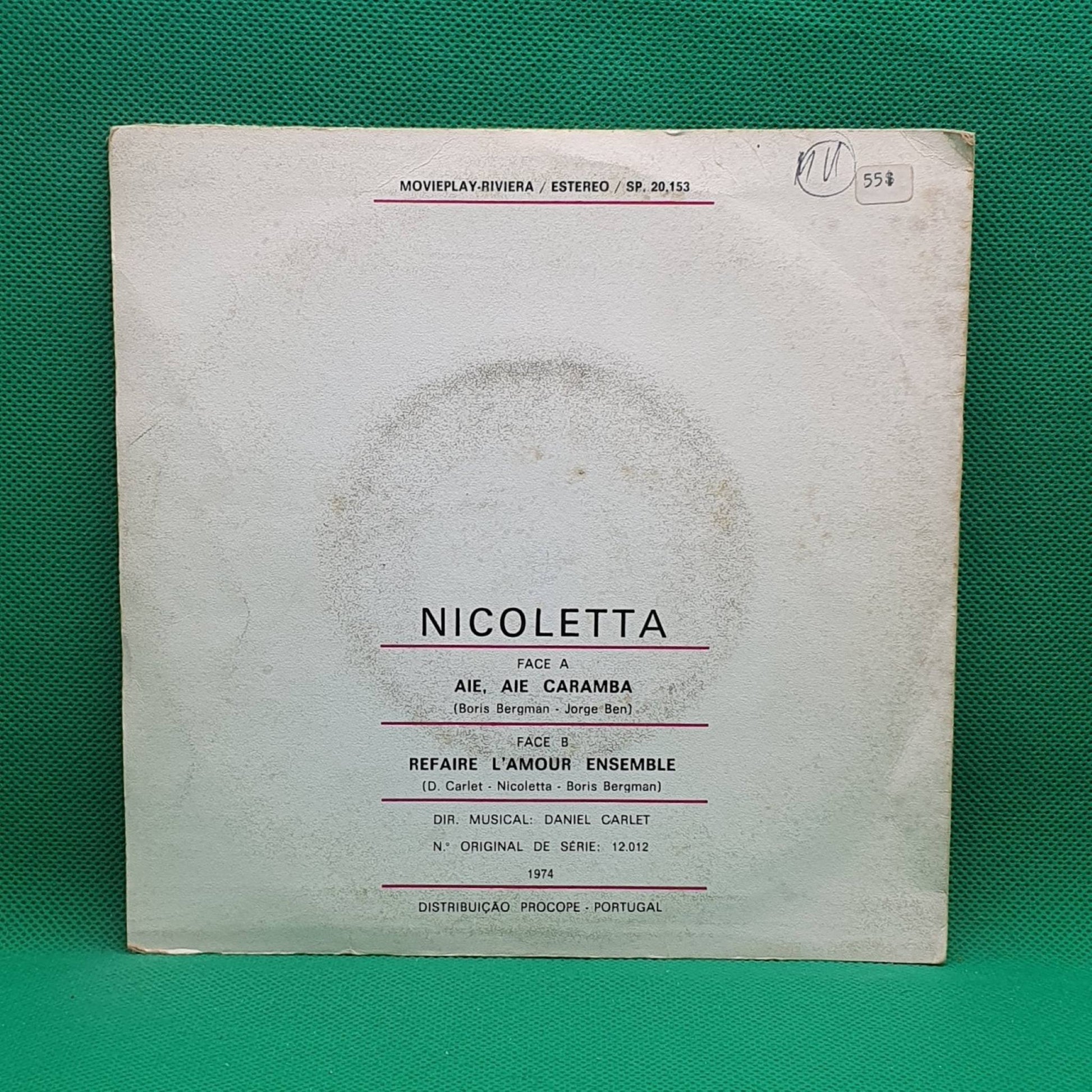 Nicoletta ‎– Aie, Aie Caramba - Vinyl Store Online