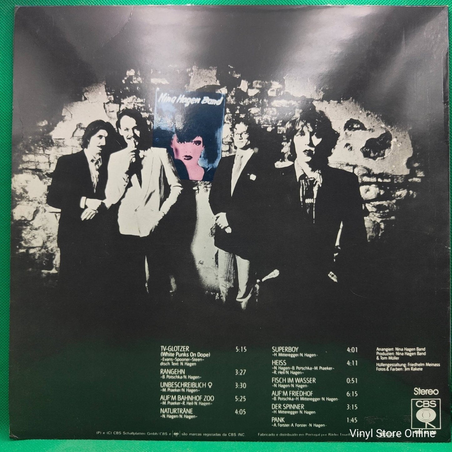 Nina Hagen Band ‎– Nina Hagen Band - Vinyl Store Online