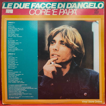 Nino D'Angelo ‎– Le Due Facce Di D'Angelo (Storia - Core 'E Papà) - Vinyl Store Online