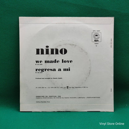 Nino ‎– We Made Love - Vinyl Store Online
