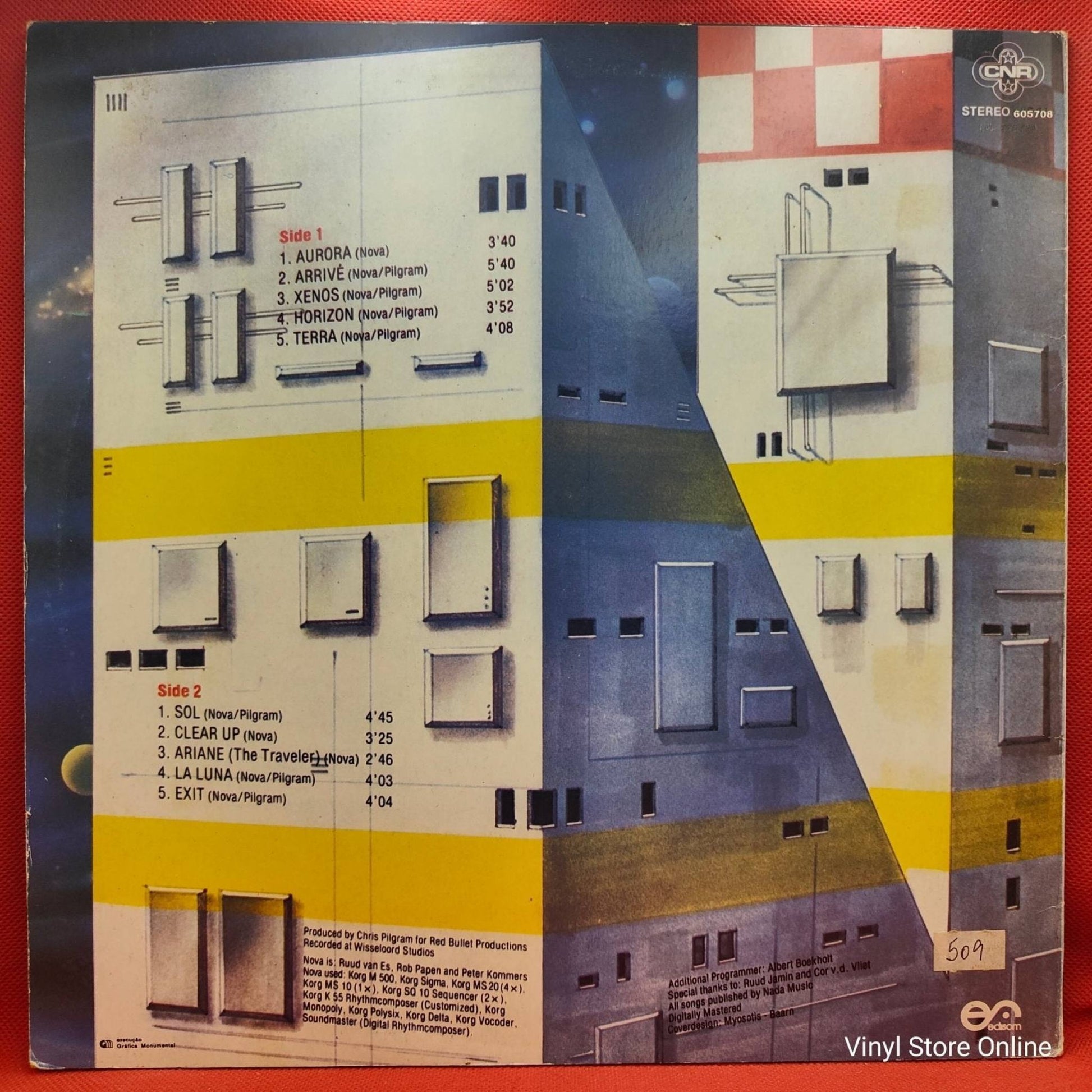 Nova ‎– Terranova - Vinyl Store Online