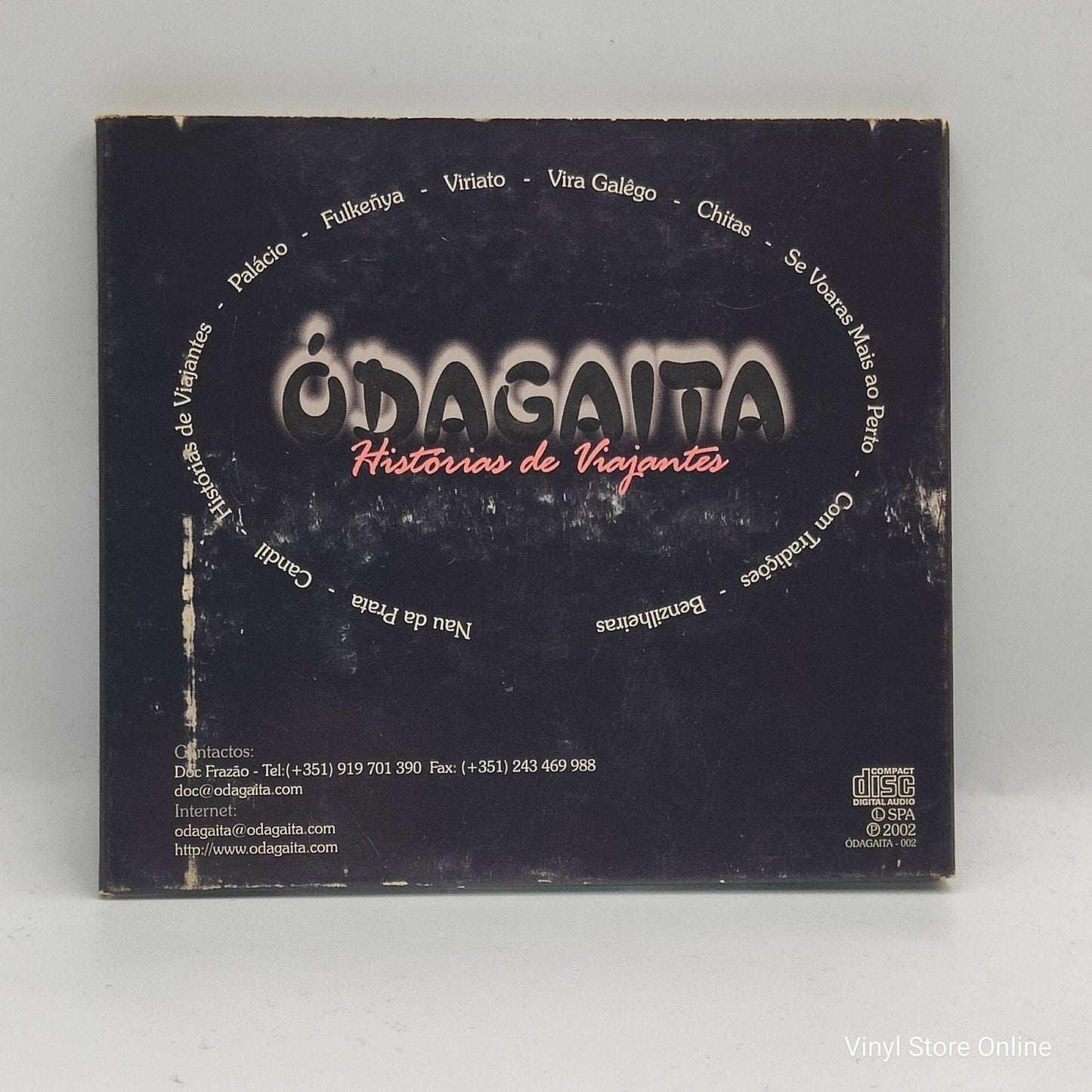 Ódagaita ‎– Histórias De Viajantes - Vinyl Store Online