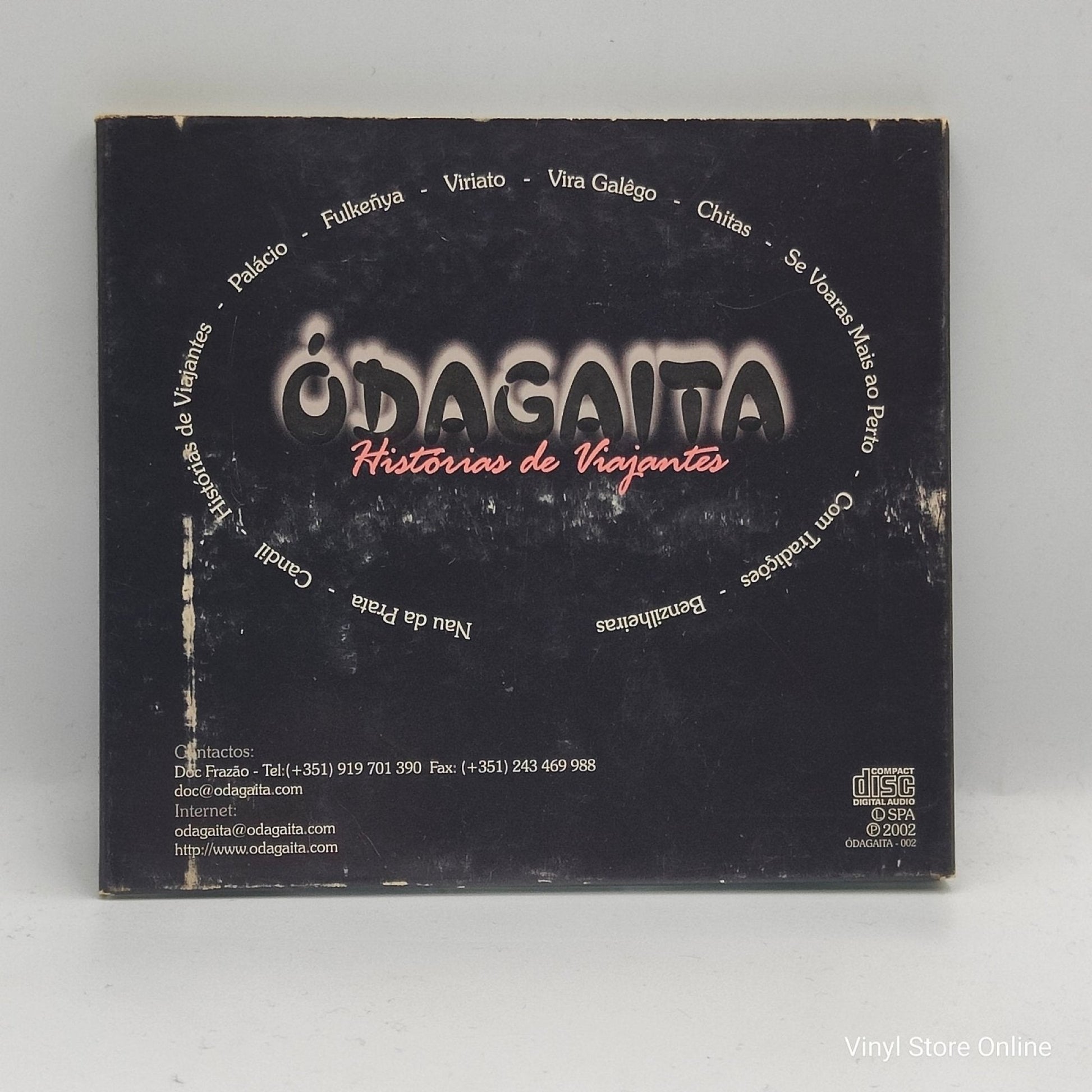 Ódagaita ‎– Histórias De Viajantes - Vinyl Store Online