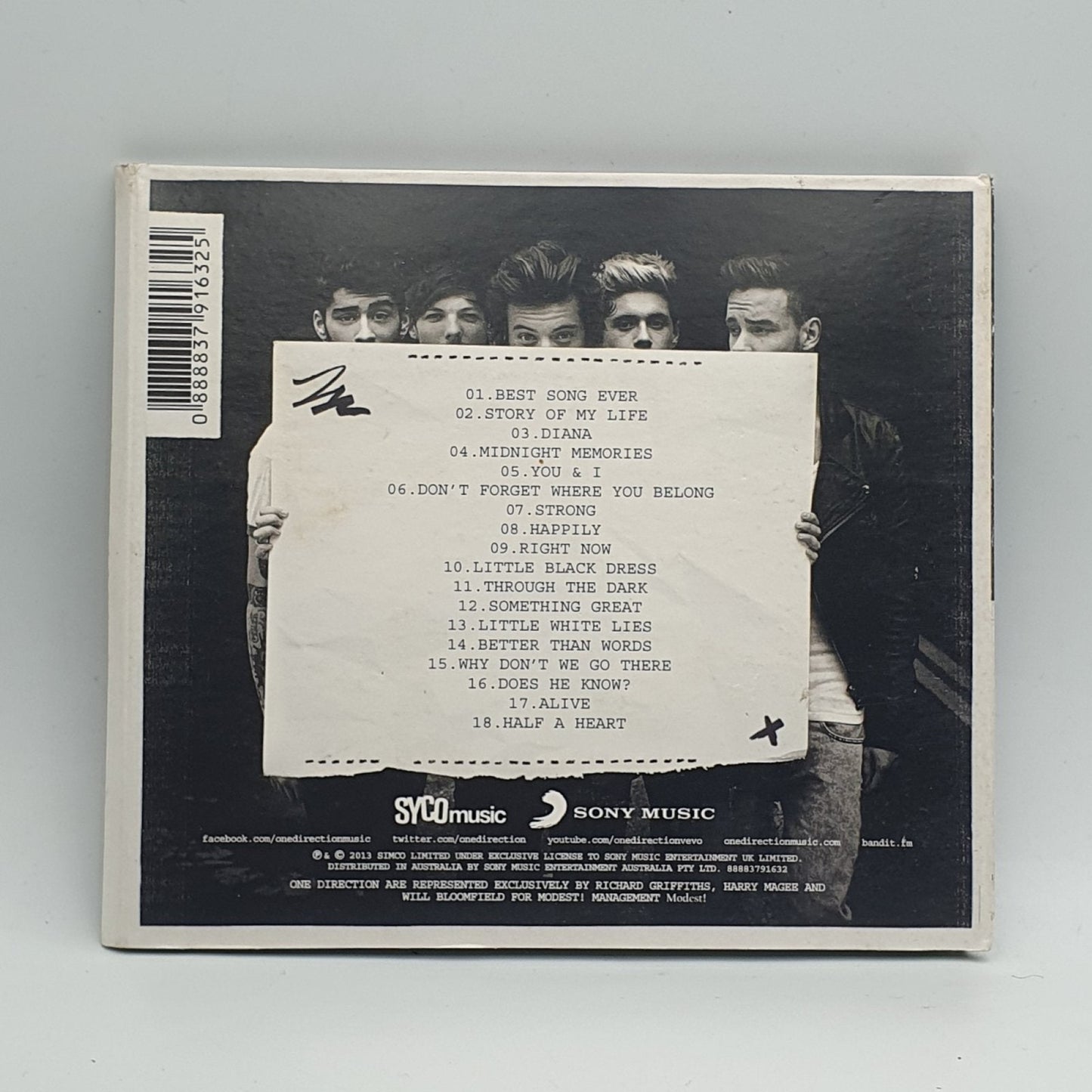 One Direction ‎– Midnight Memories (The Ultimate Edition) - Vinyl Store Online