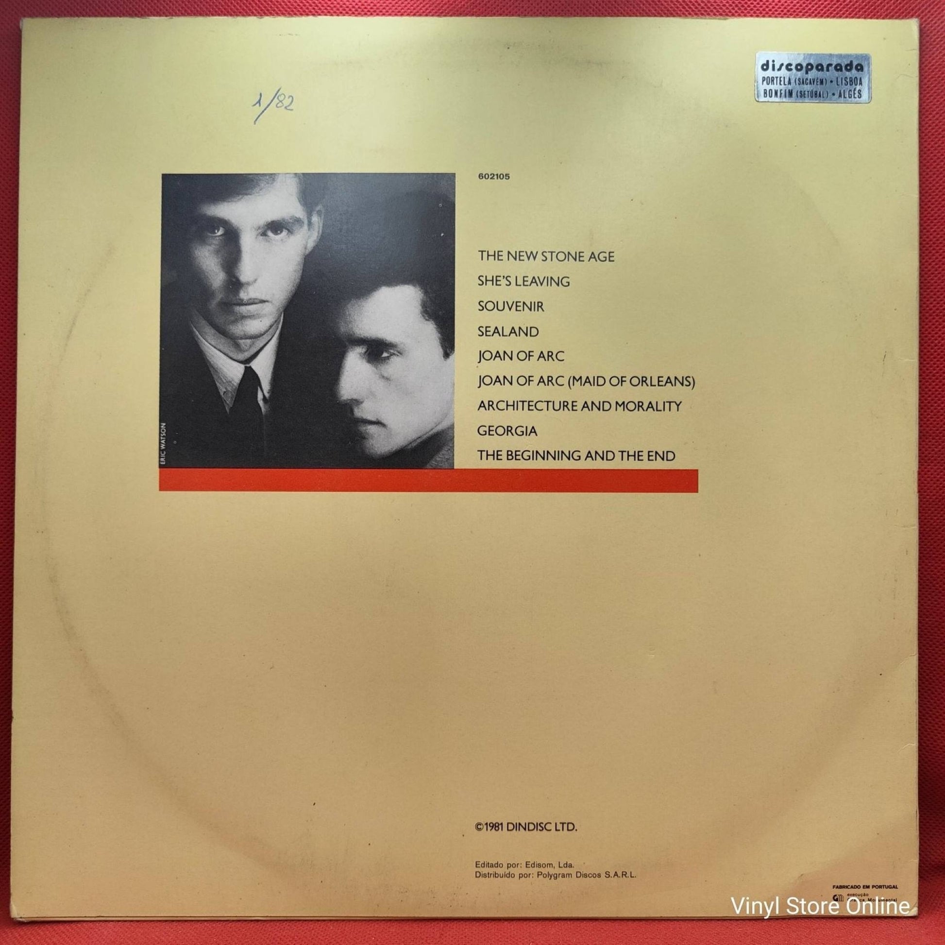 Orchestral Manœuvres In The Dark ‎– Architecture & Morality - Vinyl Store Online